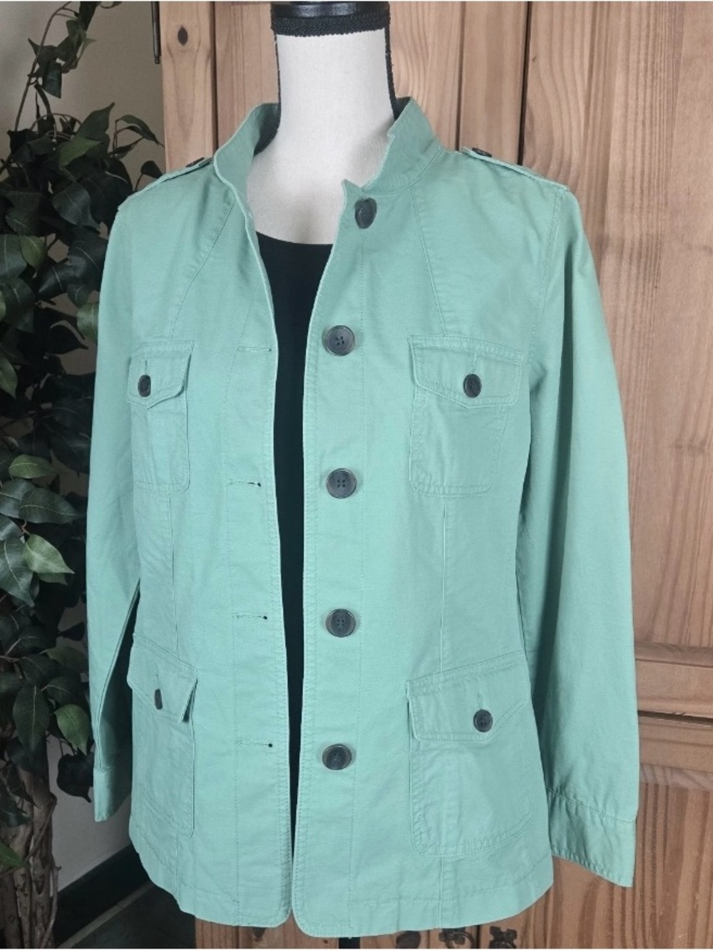 Talbots Denim Jean Jacket L